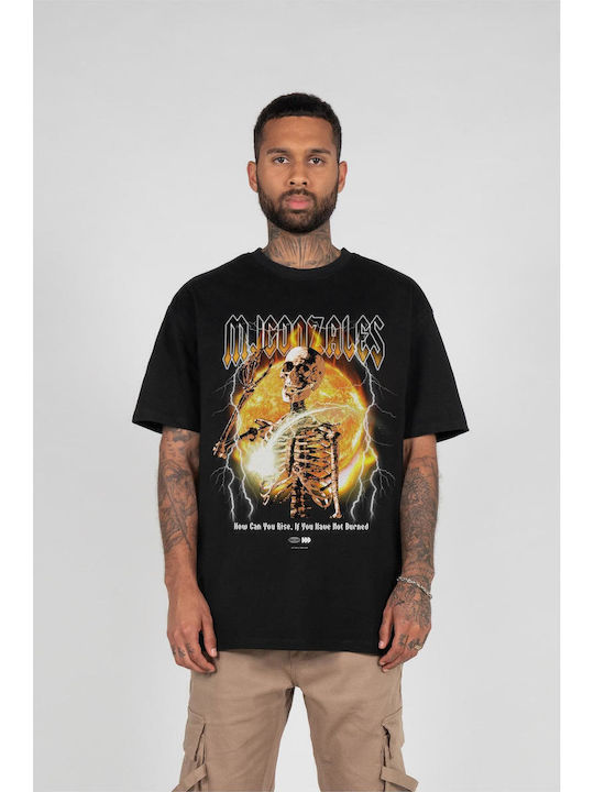 MJ Gonzales T-shirt Μαύρο Βαμβακερό