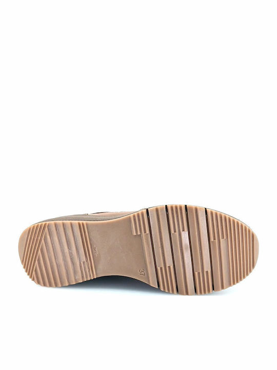 Women's Slip-On Leather Tabac Brown