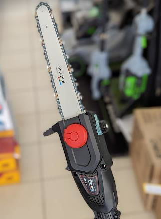 Blue Bird Pcs 22-10 Телескопичен Ловци На Дърва На Батерия 21V 2x5Ah Обща Дължина 182cm И Дължина На Шината 23cm