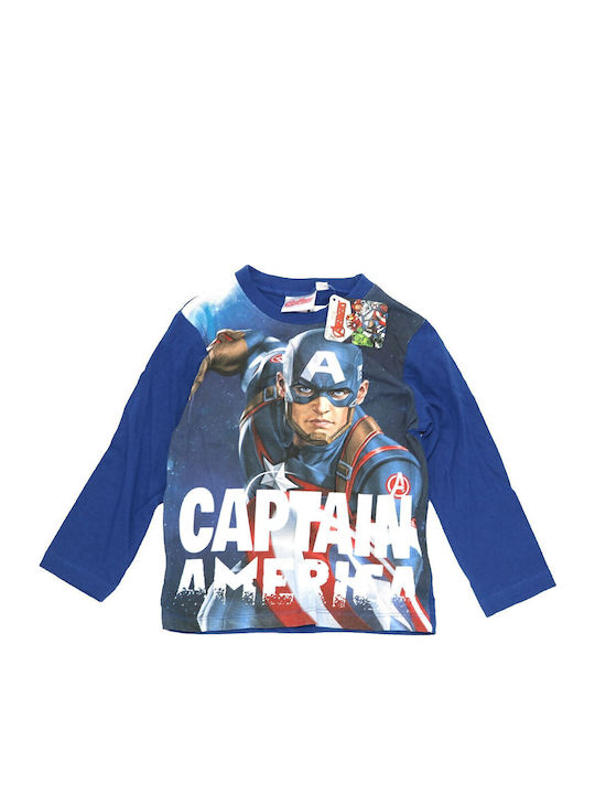 Marvel Kids' Pajamas Winter Blue