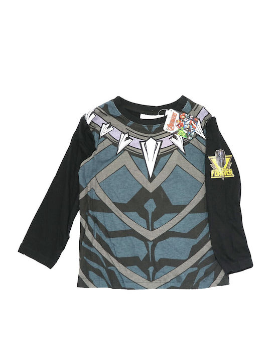 Marvel Kids' Pajamas Winter Black