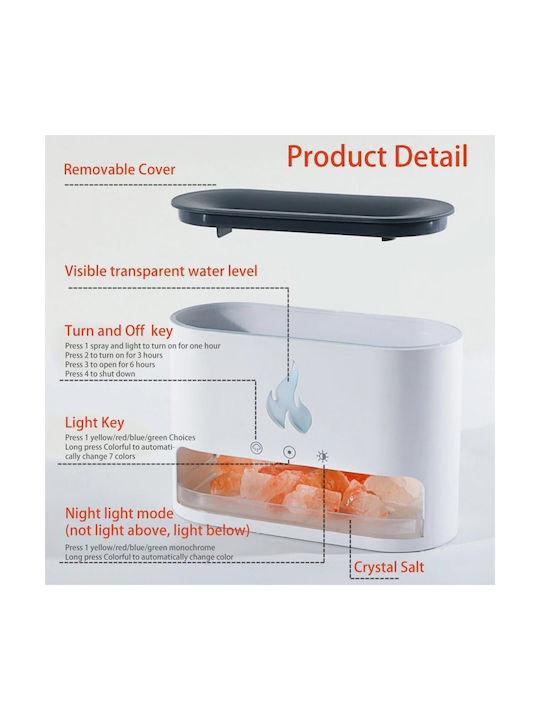LED Ultraschall Aromatherapie-Diffusor Weiß 250ml 00106961