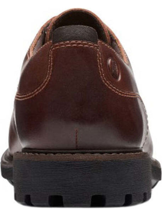 Batcombe Tie Δερμάτινα Ανδρικά Casual Παπούτσια Ταμπά