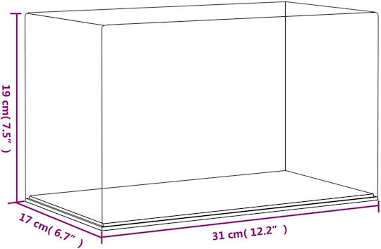 vidaXL Product Display Stand W31xD17xH19cm