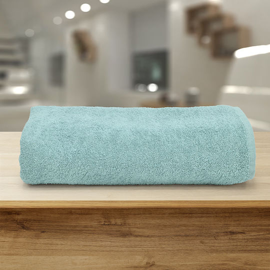 Lino Home Πετσέτα Σώματος Ruka 70x140εκ. Mint Βάρους 450gr/m²