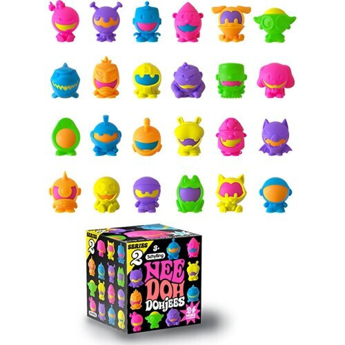 Schylling NeeDoh Dohjees Wave 2 Squishy Multicolor (Diverse Modele