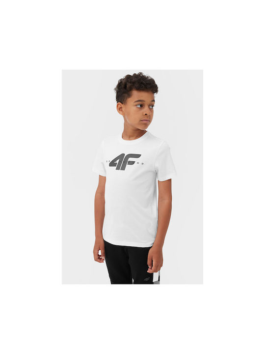4F Kinder T-shirt Weiß