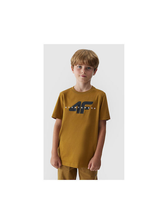 4F Kids T-shirt Yellow