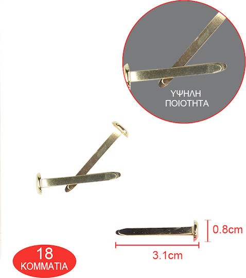Tpster Capse de hârtie 18buc