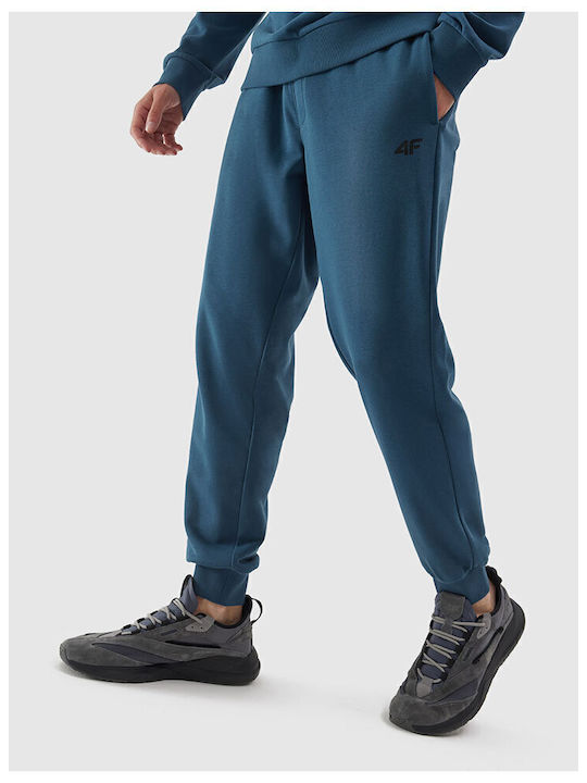 Sweatpants with Elastic Blue
