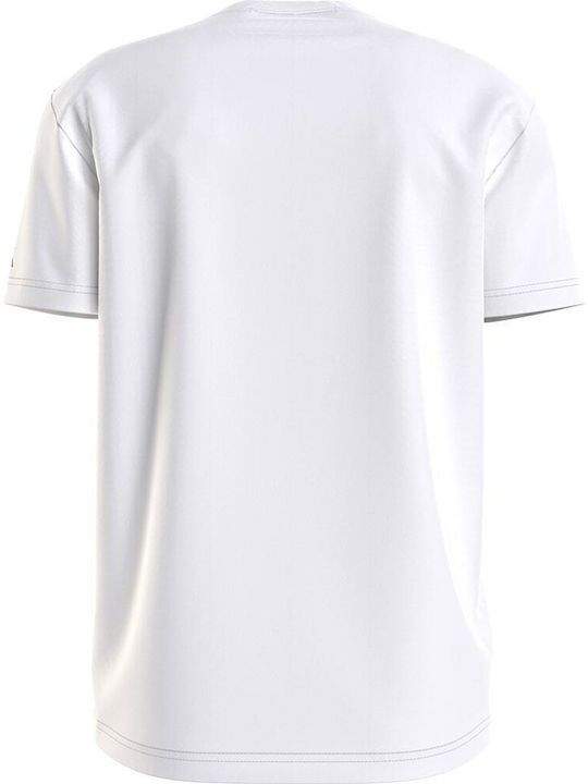 Calvin Klein 2 Pack T-shirt Bărbătesc cu Mânecă Scurtă Bright White/ Black