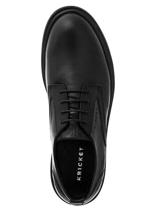 Leder Herren Freizeitschuhe Schwarz