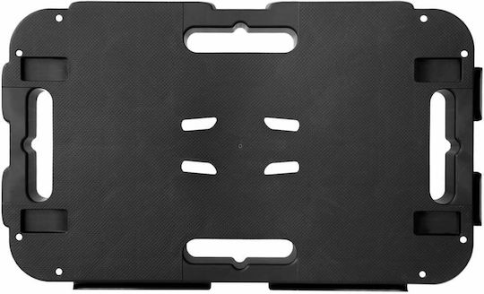 vidaXL Platform Trolley for Weight Load up to 300kg Black