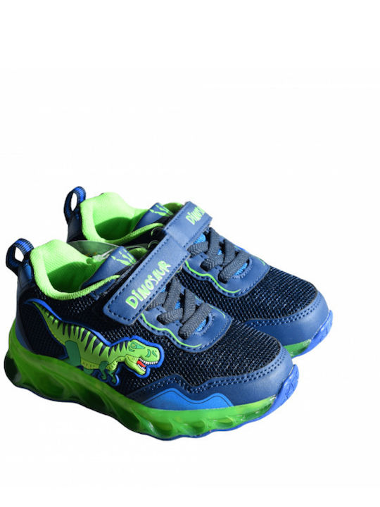 Kinder Sneakers mit Klettverschluss Blau