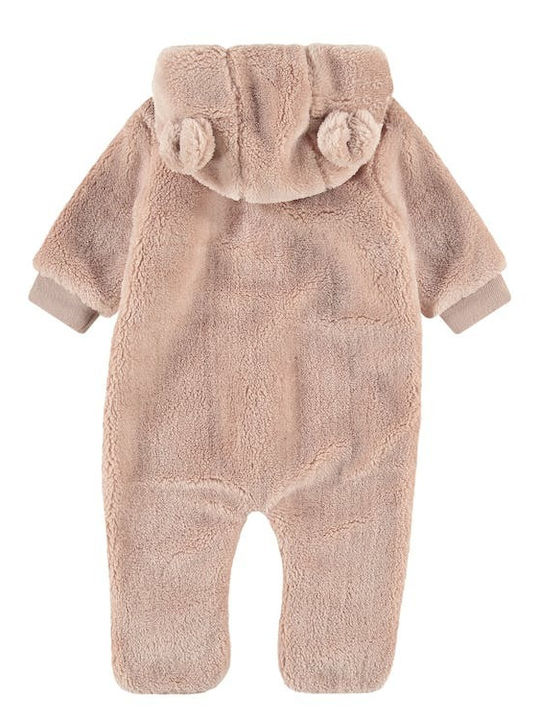 Babyface Baby Bodysuit Set for Outing Pink