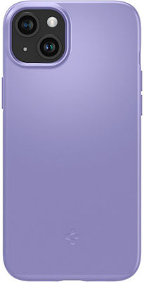 Spigen Thin Fit Umschlag Rückseite Kunststoff Iris Purple (iPhone 15)