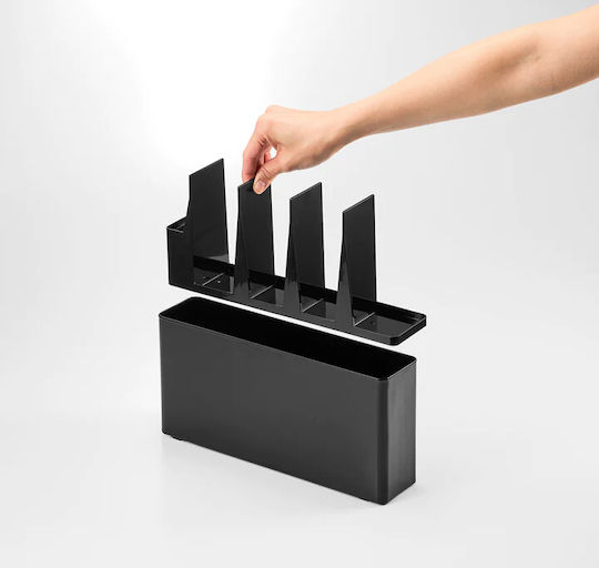 Yamazaki Tabletop Metal Base 30x6.8x14.3cm Black Yamazaki Tabletop Metal Base 30x6.8x14.3cm Black