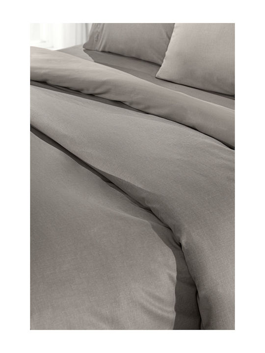 Guy Laroche Sheet Double with Elastic 140x200+32cm. Color Plus Dark Wenge