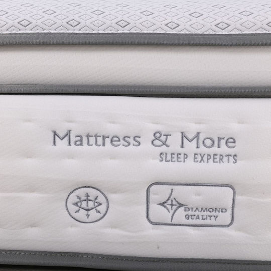 Woodwell Queen Ergonomic Mattress Memory Foam 160x200x32cm with Independent Springs