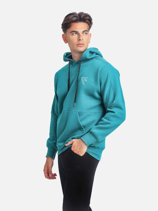 Paco & Co Men's Sweatshirt with Hood Green