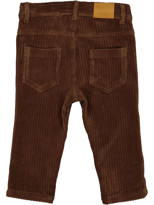 Birba Trybeyond Kids Corduroy Trousers Brown