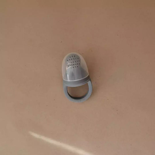 Mushie Silicone Baby Feeder for 6+ months 2pcs Blue