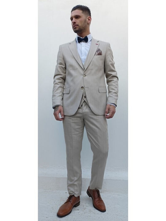 D'zine S-23135 Beige suit