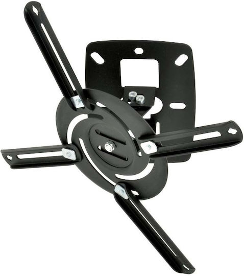 AvLink Projektorhalterung Decke mit maximaler Belastung von 8kg Schwarz