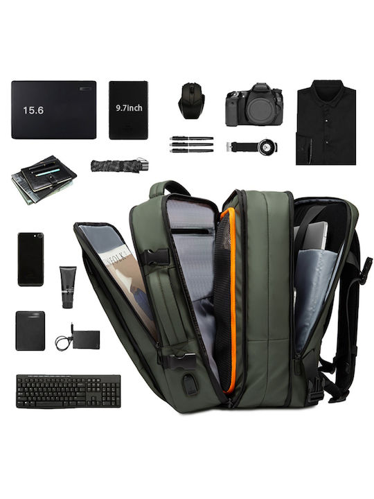 Bange 1908 Waterproof Backpack Backpack for 17.3" Laptop Khaki