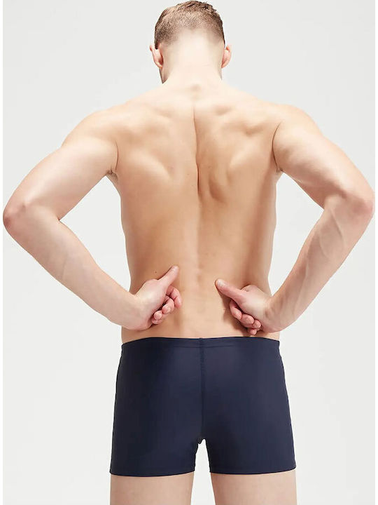Tech Men's Swimwear Shorts Blue with Patterns