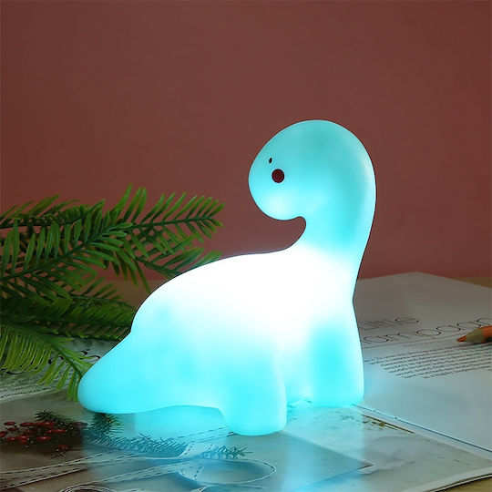 Bubbles Lover Led Kids Decorative Lamp Light Blue 11.5x13.5cm