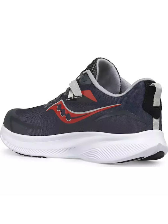 Saucony Kids Sports Shoes Running Ride Gray