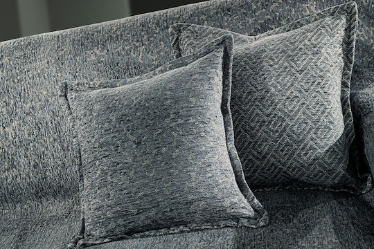 Guy Laroche Sofa Throws 2 Seater 2 Sides Matis 180x250cm Anthracite