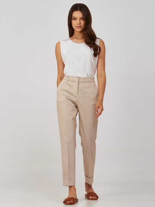 Laura Donini Women's Fabric Trousers