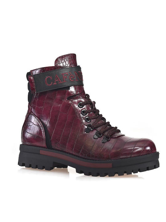 CafeNoir Women's Boots Burgundy