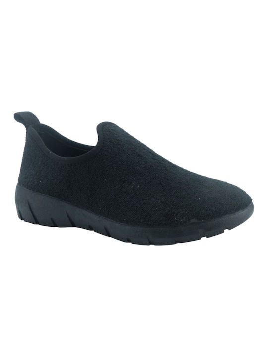 Dicas Men's Slipper Black