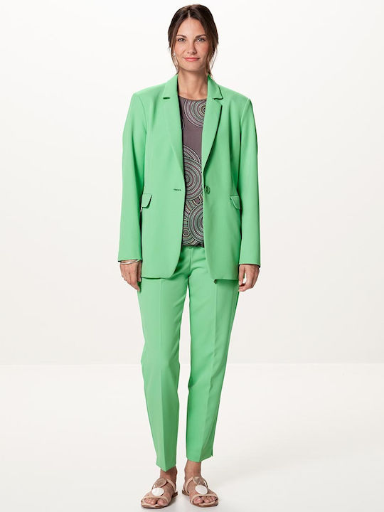 Bianca Di Lung Blazer pentru femei Sacou Verde