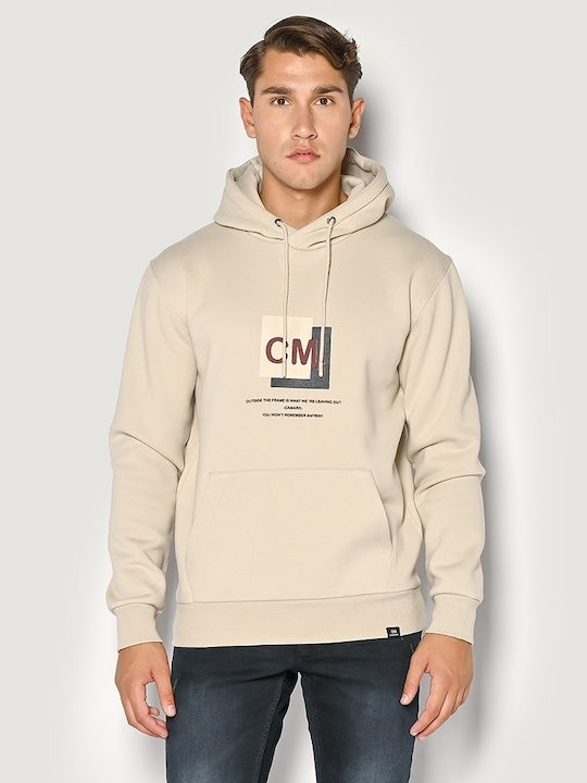 Camaro Herren Sweatshirt mit Kapuze Weiß