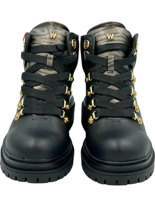 Courtney Safari Peak Women's Ankle Boots Black