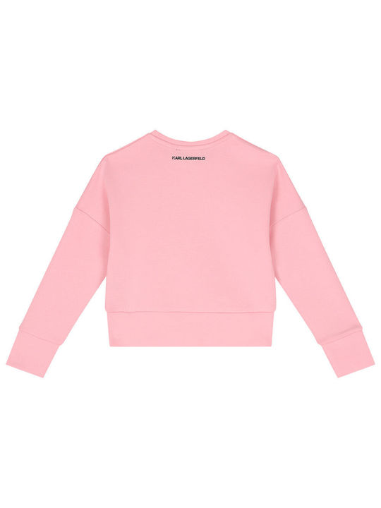 Karl Lagerfeld Kids Blouse Long Sleeve Pink