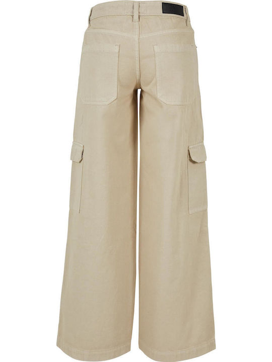 Dama Tesatura Pantaloni Cargo Albastru