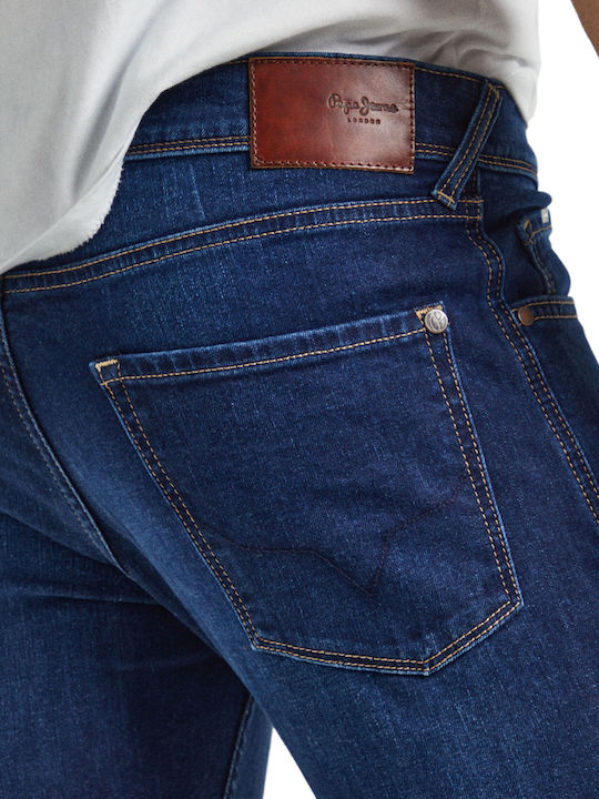 Finsbury Herren Jeanshose mit Skinny Anwendung Blau