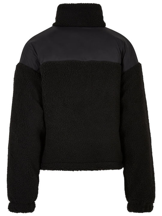 Kurz Damen Puffer Jacke für Winter Mehrfarbig