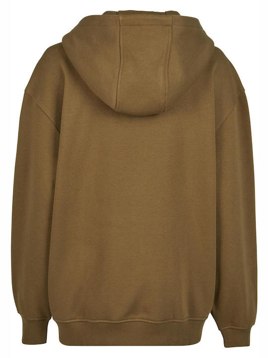 Urban Classics Women's Long Sweatshirt Khaki