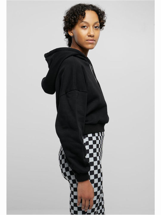 Cropped Women's Sweatshirt Black