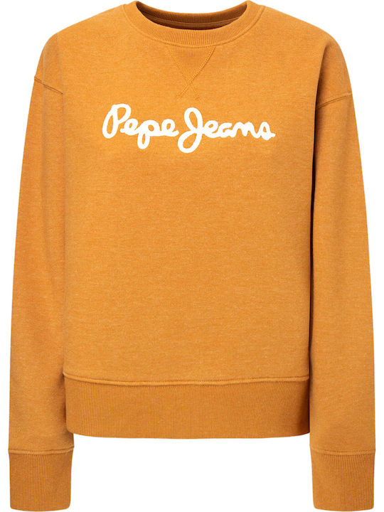 'nanette' Women's Sweatshirt Yellow