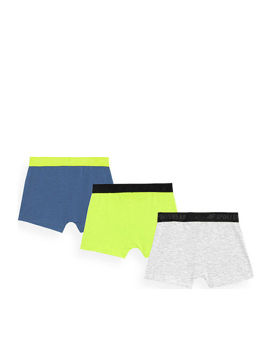4F Set boxeri pentru copii Multicolor