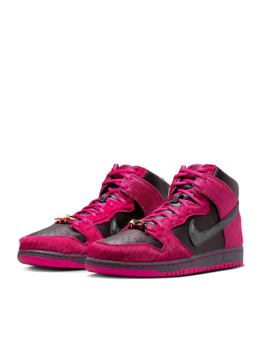 SB Dunk High Damen Stiefel Rosa