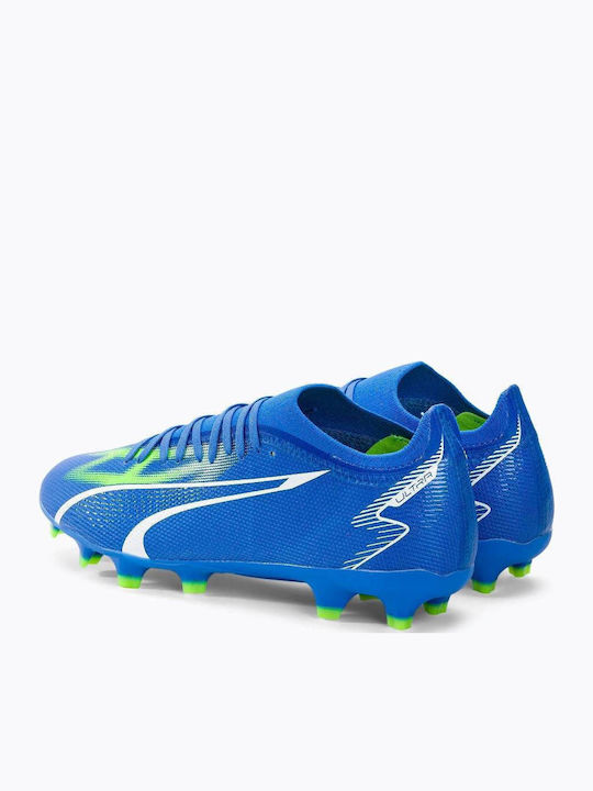 PUMA Ultra Match Ποδοσφαιρικά Παπούτσια με Τάπες FG Μπλε