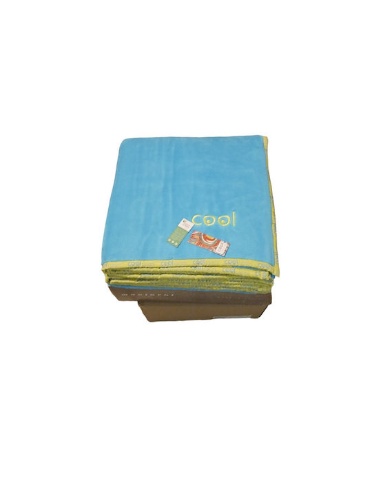 Manterol Casa Manterol Casa Basic Colors Blanket Spanish Velvet Extra Large 230x240cm Light Blue